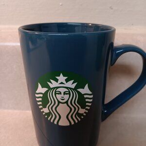 Starbucks Coffee Mug 2020 Blue Green 11 Oz. Preowned